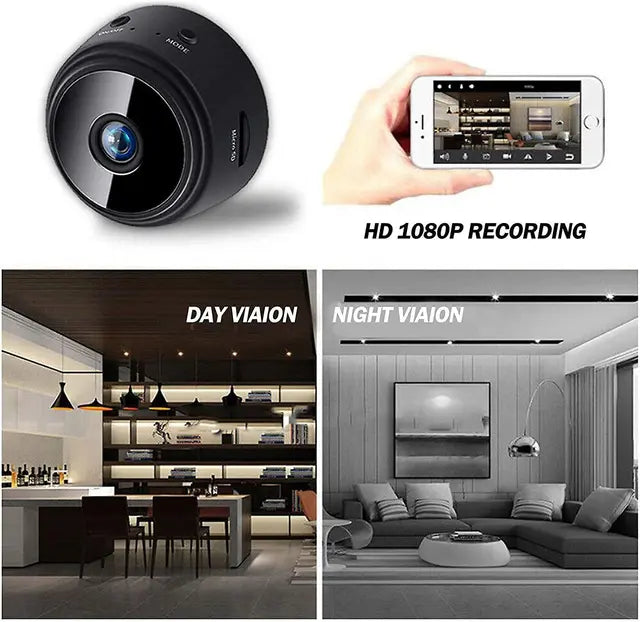 A9 Mini WIFI HD 1080P Wireless IP Camera Home Security Night Vision 150° Wide Angle