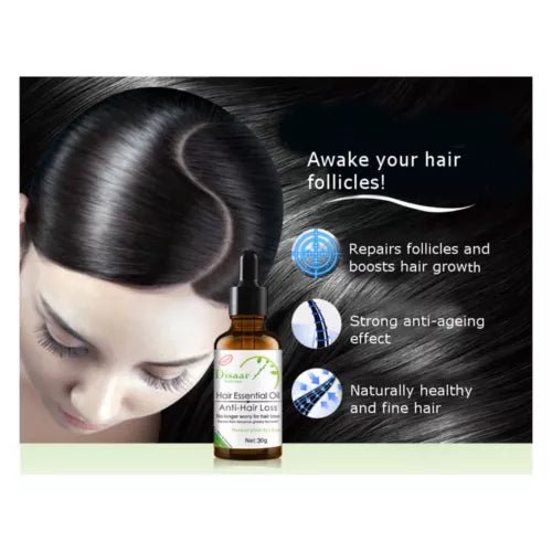 DISAAR Hair Essential Oil Growth Essence Anti Loss Natural Extract