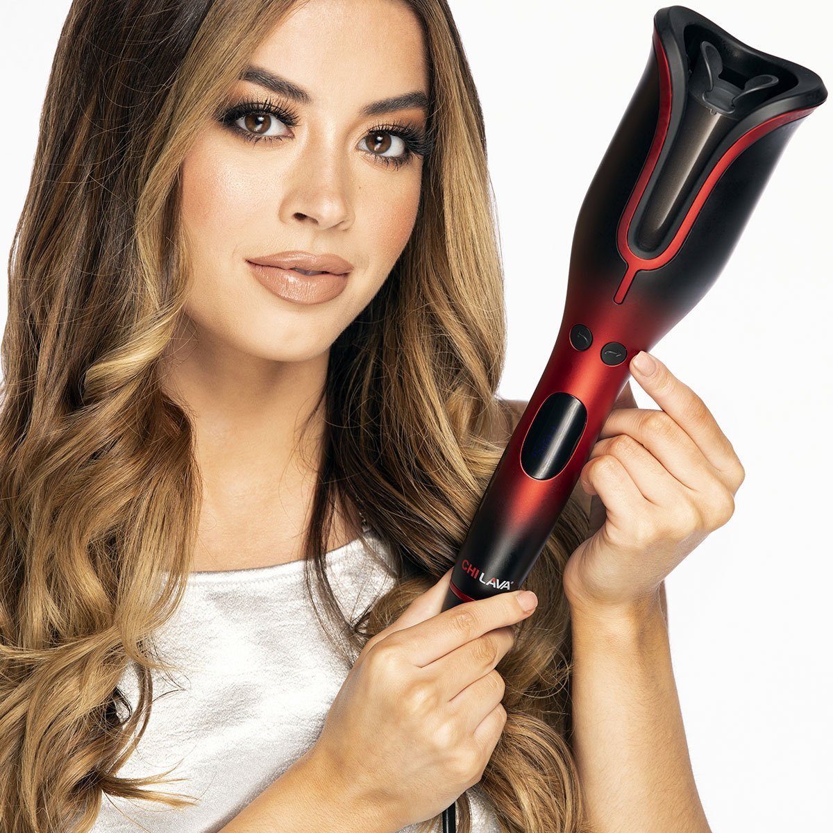 Chi Lava 1" Volcanic Lava Ceramic Pro Spin N Curl